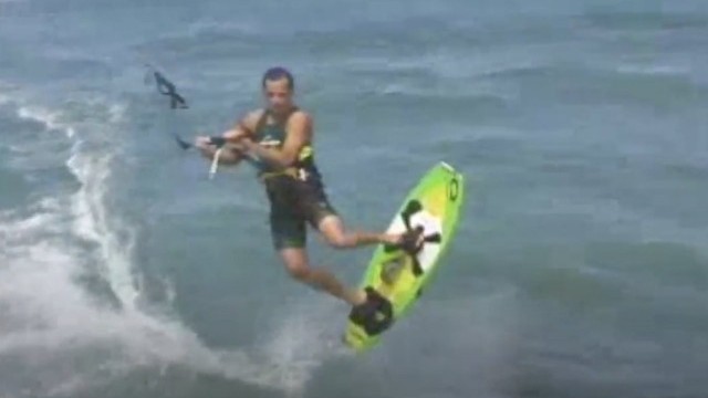 North Kiteboarding year 2001 OVER THE EDGE Kitelovers
