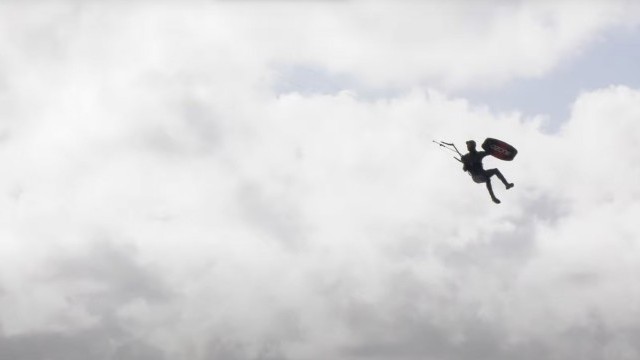 Big air is fast evolving, kiteloops getting more and more technical with added rotations.