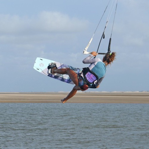 Back Roll Transition One Foot Kitesurfing Technique