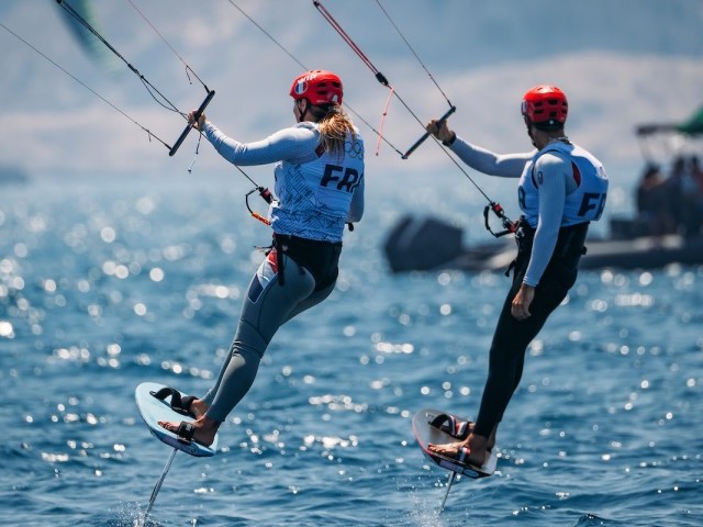 Paris 2024: Toni Vodisek Reclaimed the Lead in the Men’s Kite, while Lauriane Nolot Surged back up the Standings in the Women