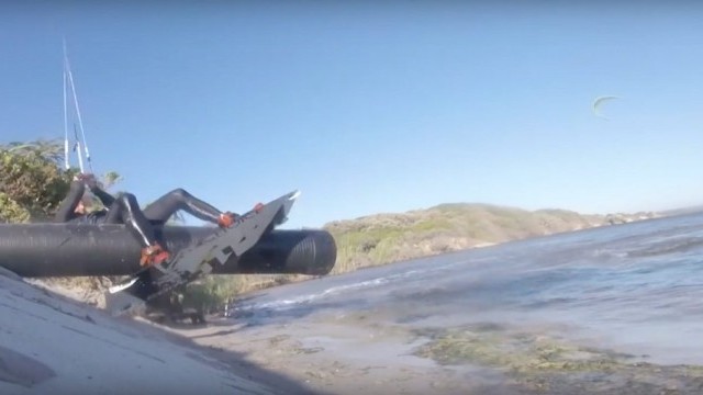 Kiteboarding Hermanus In ZA - Cape Town - Trial And Error - # BEN'S QUICK CLIP