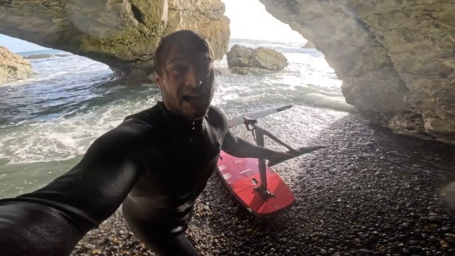 WING FOIL NIGHTMARE!!! - Court In The Act Free Ride VLOG