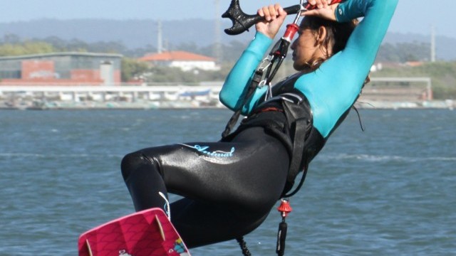 Kitesurfing Technique - Back Loop From Toeside to Toeside