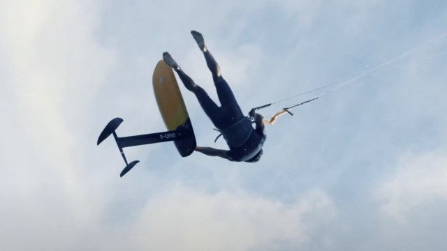 Charles Brodel - Epic Kitefoil Freestyle Session