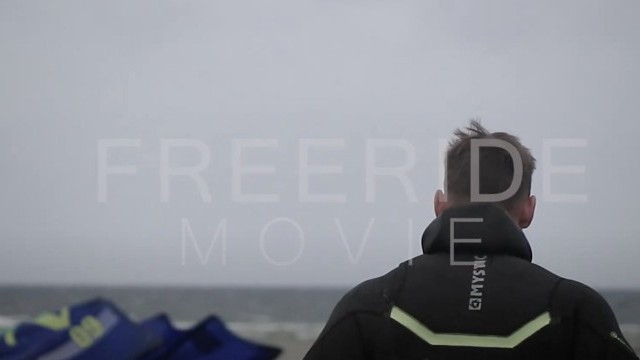 A LITTLE FREERIDE MOVIE  in 30-35 kts! What a fun ride!