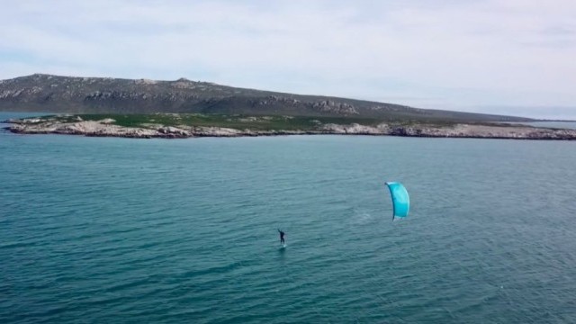 Kite Foiling In Paradise - Langebaan