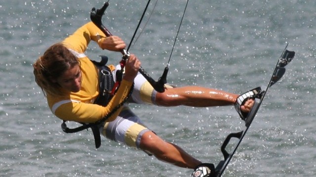 Kitesurfing Technique - Back Loop to Toeside