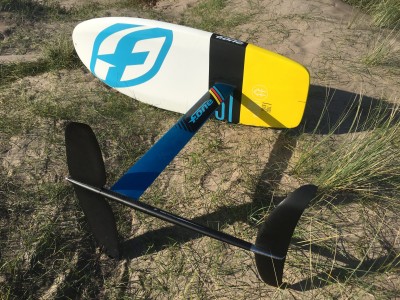 F-ONE Kiteboarding Freeride 90/800 Hybrid KiteFoil and 51 Kitefoil Board 2017 Kitesurfing Review