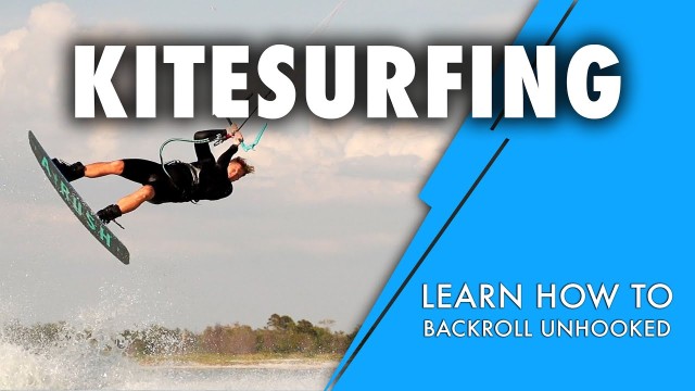 Kiteboarding Backroll Unhooked - Wakestyle kiteboarding Tutorials