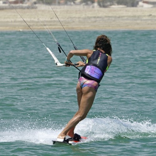 Blind Slide Downloop Transition to Toeside Kitesurfing Technique