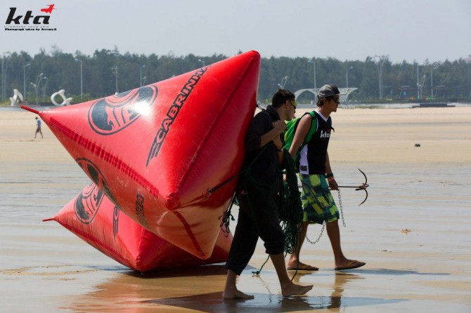 Race Crew ending their day