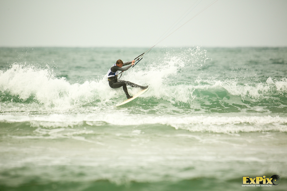 Mike Dawson from Exmouth impressed with his riding.