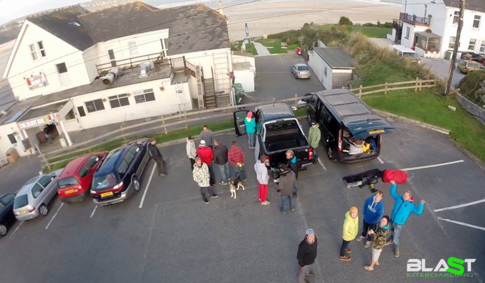 Marc Rowley gave his drone a bit of airtime!