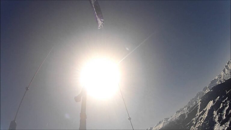 Extreme Snowkite Flight by Christophe Grange