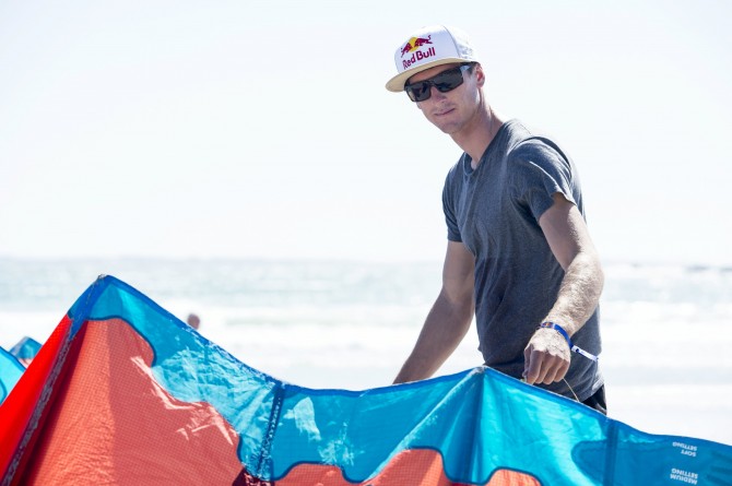 Aaron will be performing just for the masses on the beach, and not the masses online tomorrow... Photo: Nick Muzik/Red Bull Content Pool