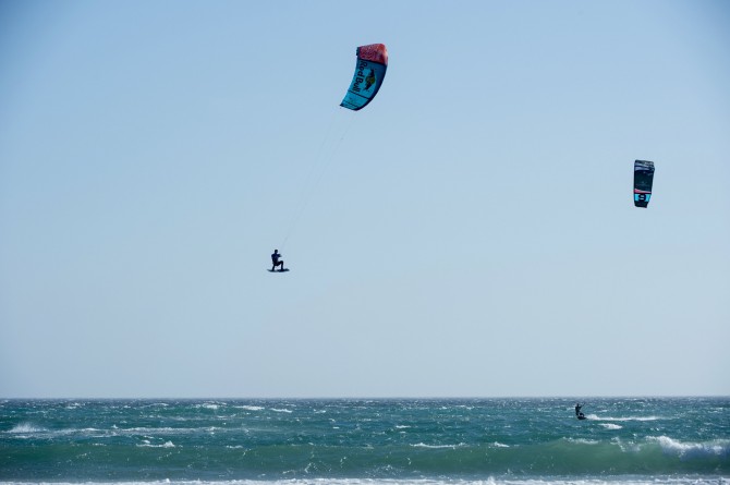 Aaron Hadlow was going absolutely massive! Photo: Craig Kolesky/Red Bull Content Pool
