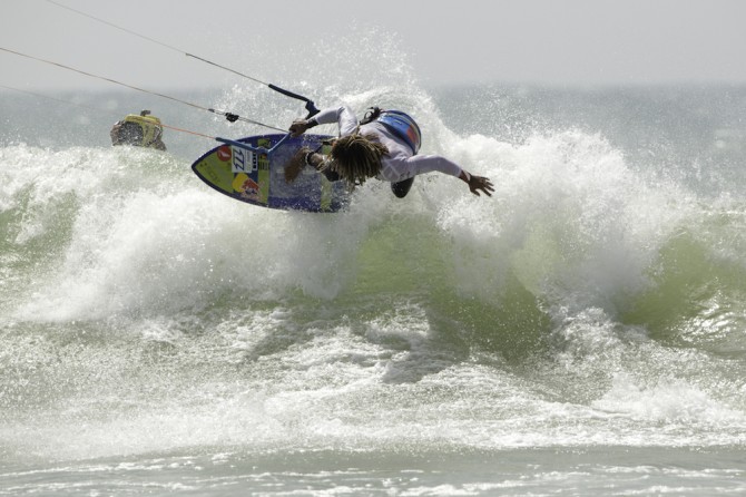 Matchu Lopes Almeid will no doubt be shredding, the new format allowing for strapless jumps and tricks should suit him... Photo: Toby Bromwich