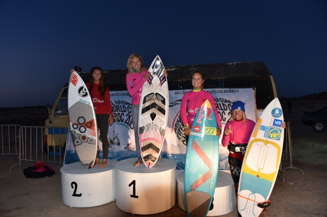 1st Jalou Langeree 2nd: Moona Whyte 3rd Innes Correira 4th Kari Schibevaag