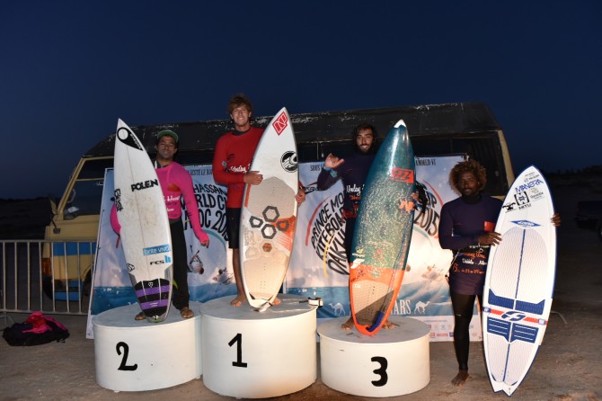 1st: Keahi de Aboitiz 2nd: Pedro Henrique 3rd: Sebastian Ribeiro 4th: Mitu Monteiro