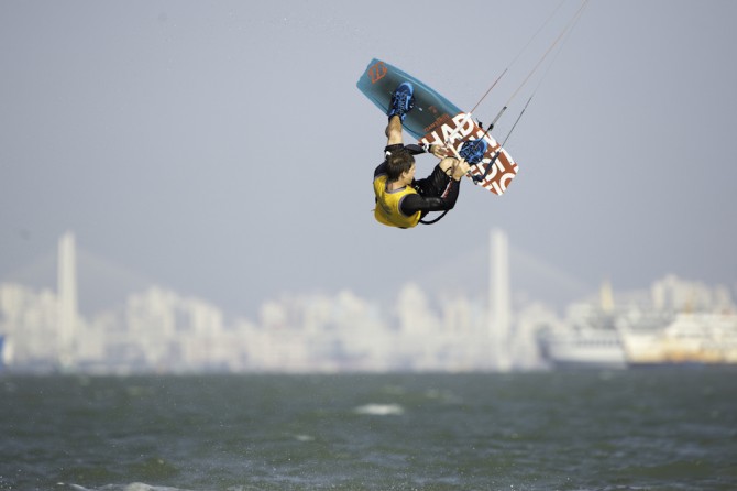 Aaron Hadlow is prequalified for the tour along with the rest of the top 14 male riders. Photo: Toby Bromwich