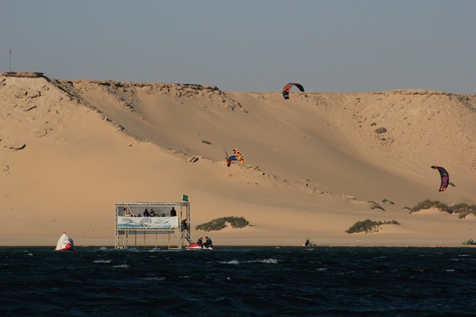 The big air event is new, but needs some tweaking, it would be fair to say the air wasn't that big!