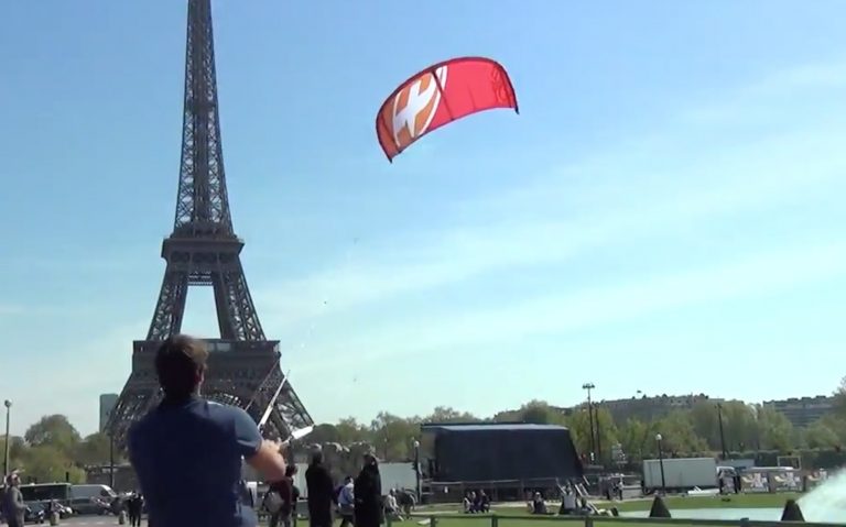 Kitesurf In Paris - Antoine Auriol