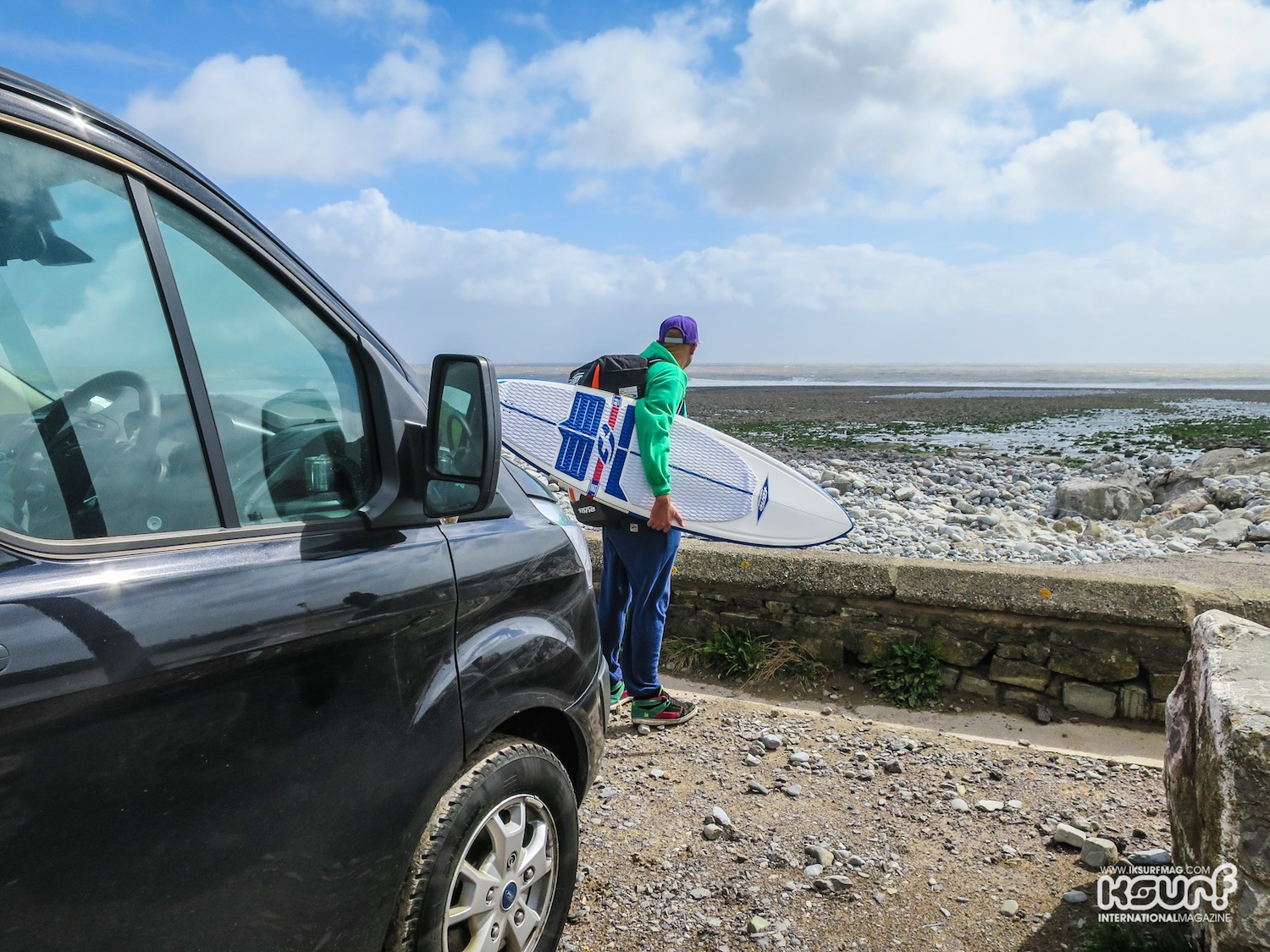 By the time we left the weather had really brightened up, but the tide had shifted and so the spot was done for the day.