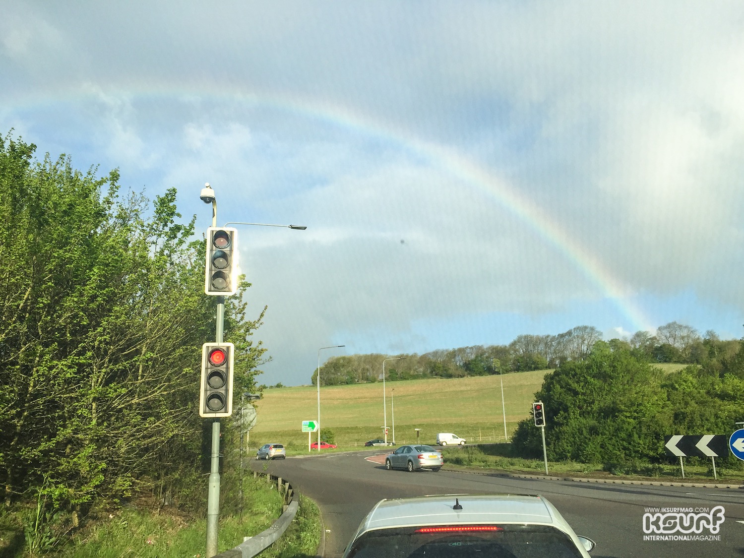 Chasing rainbows, I can honestly never say I have seen so many. Drive from the East Coast to the West just after sunrise and you are in for a treat!
