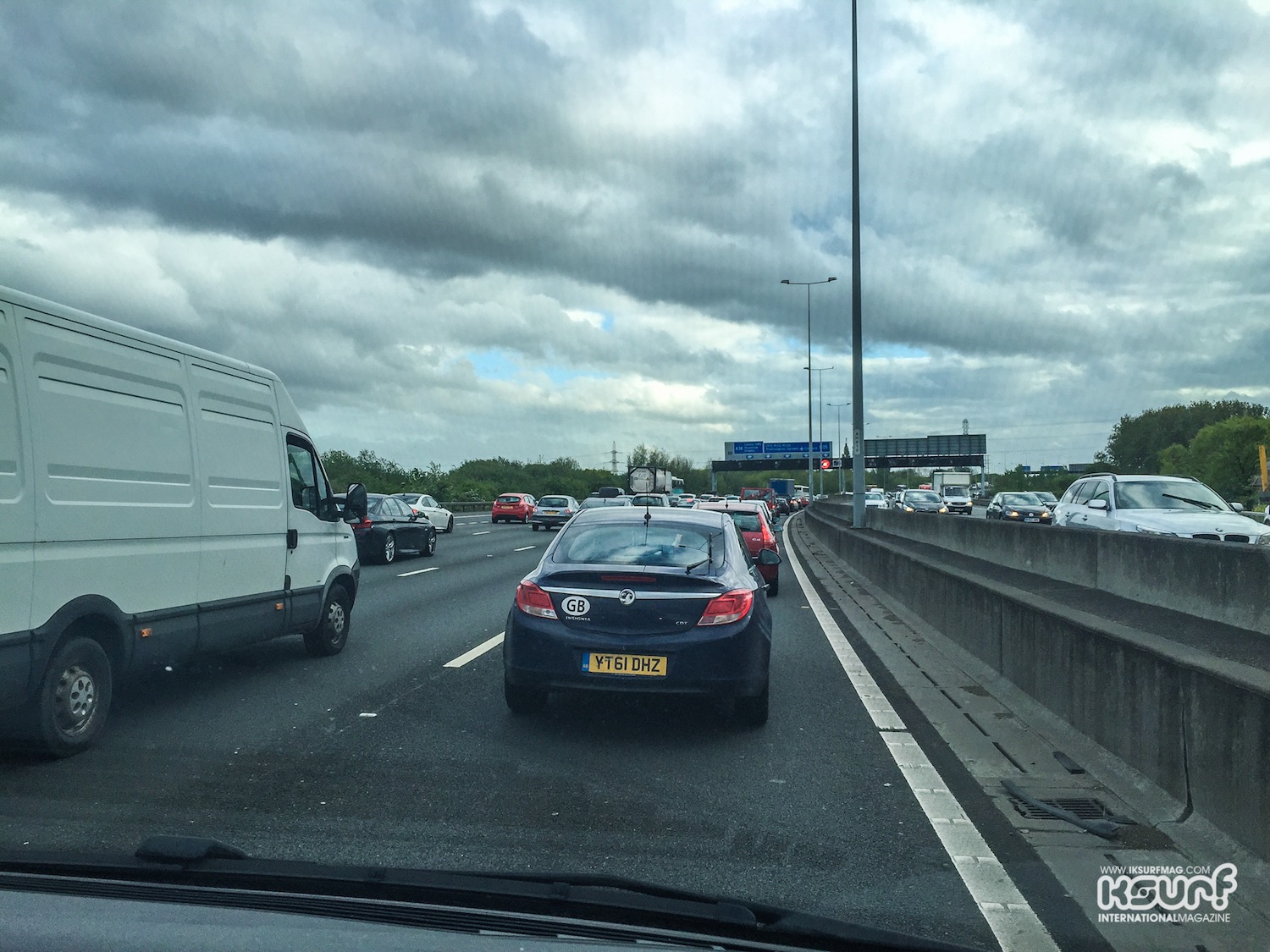 Go on then, one more shot of a traffic jam!