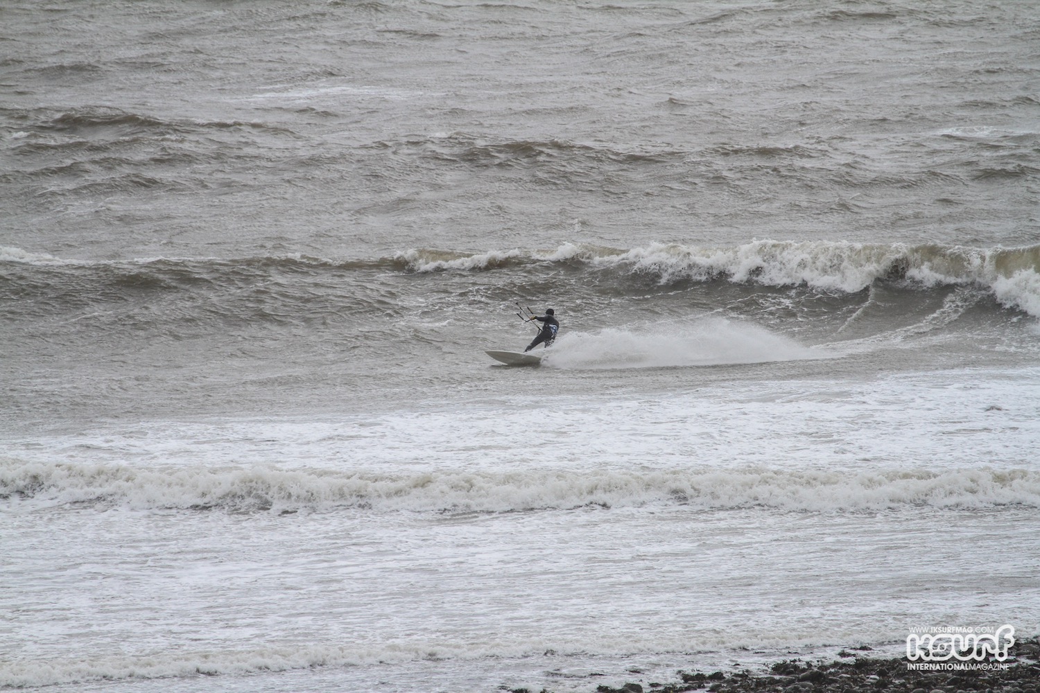 Not a bad one to tuck into as your first wave at a new spot...