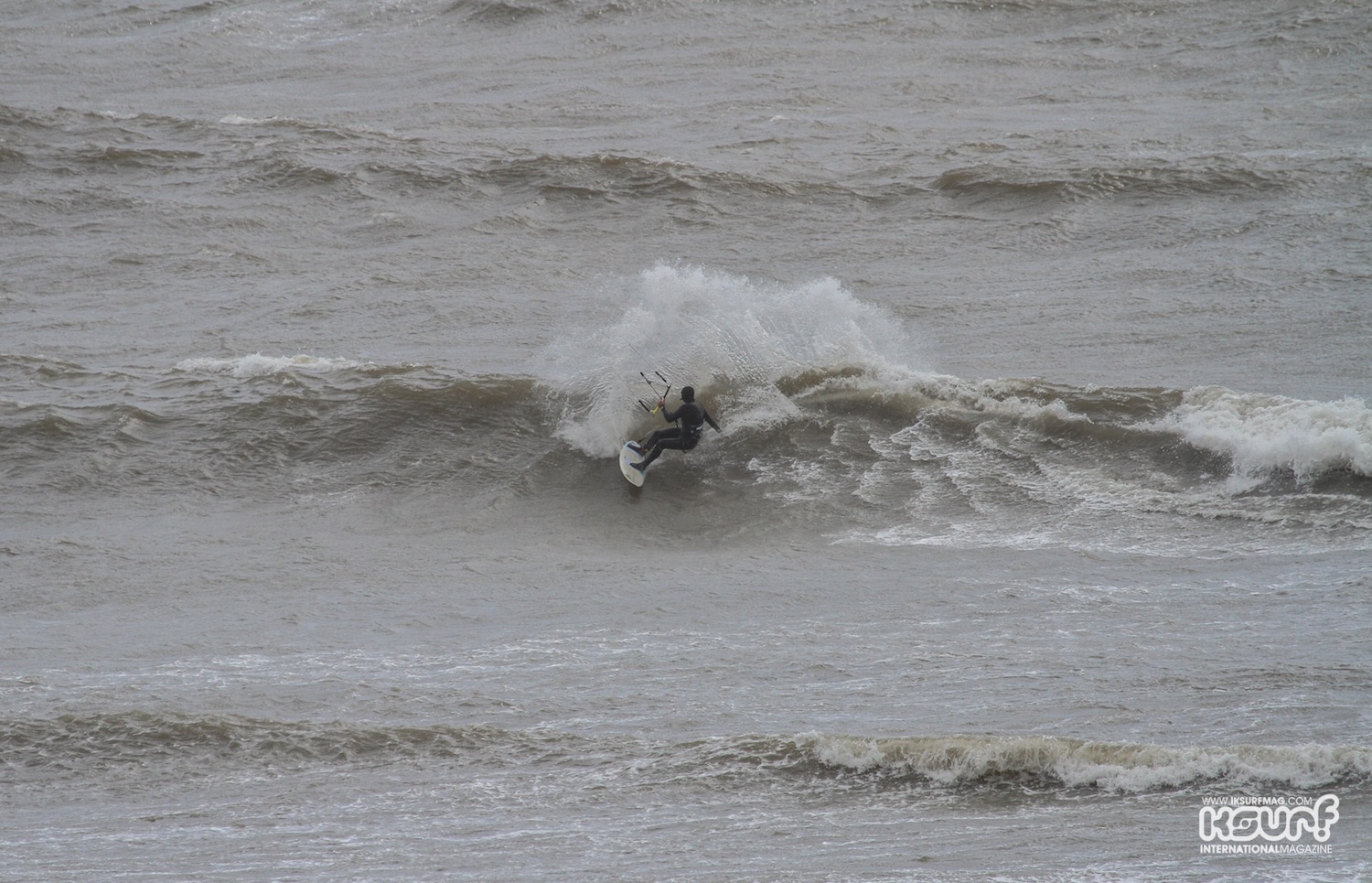 Chucking some buckets as the wind howled...