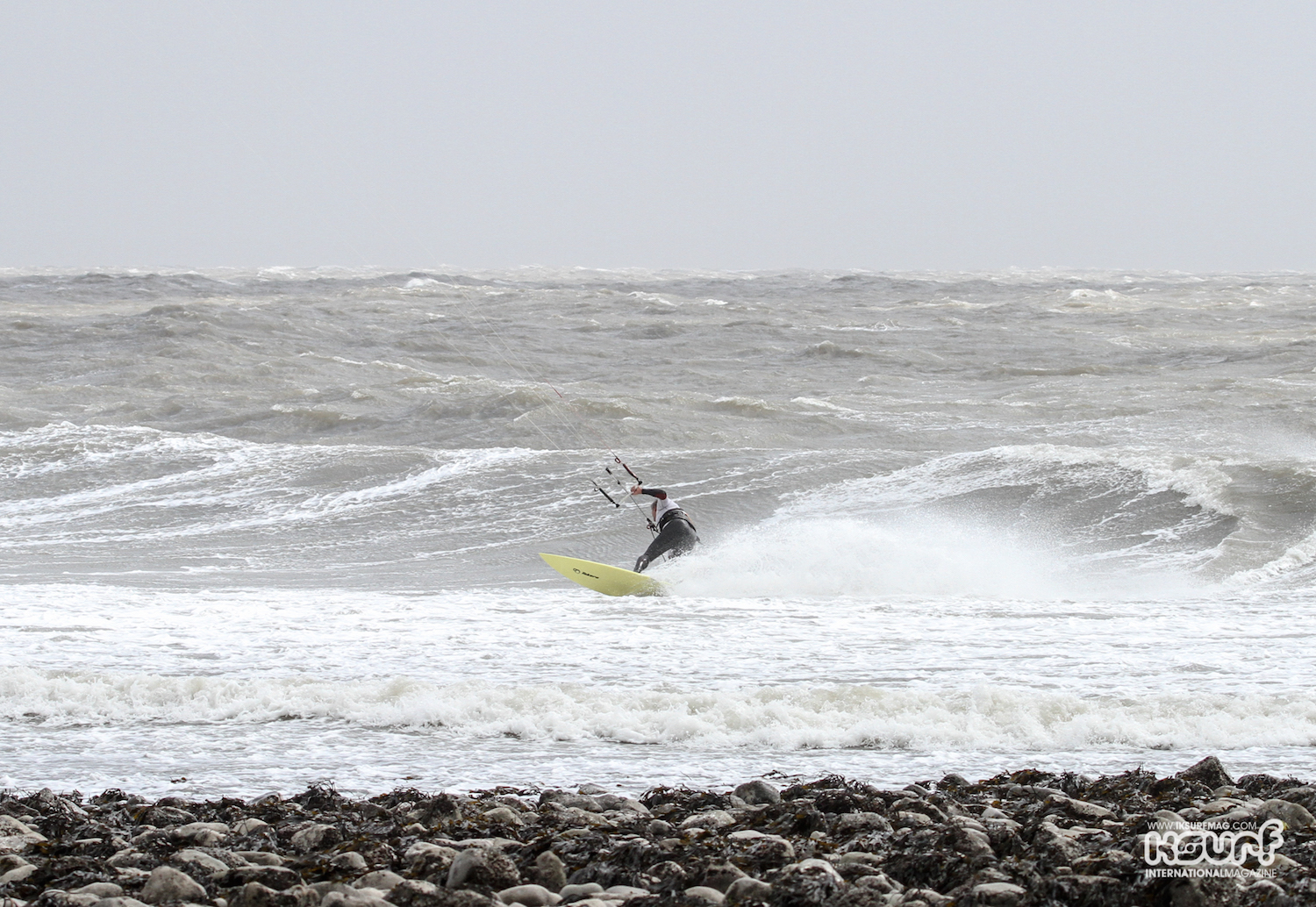 Neil Harper tucks into a well groomed roller...