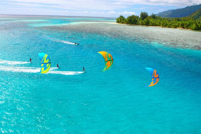 An all -new kite, the F-One Trust