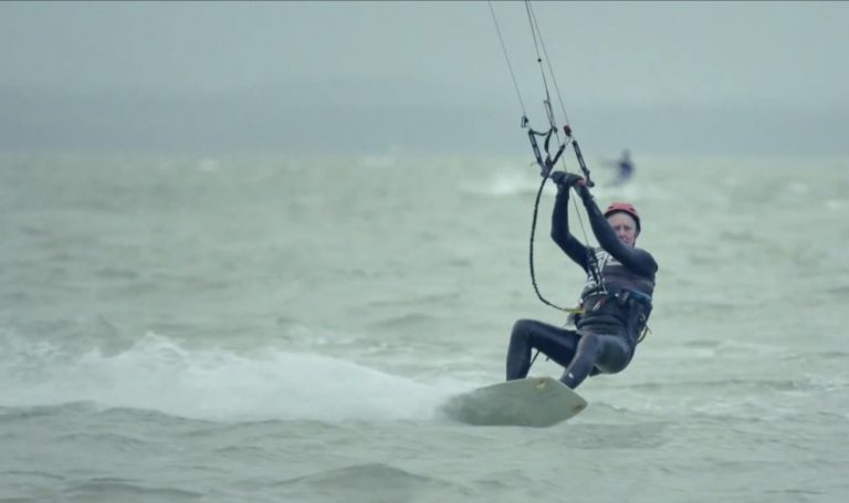 The 77 Year Old Kite Surfer