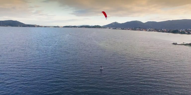 Kite Foil Lagoa_4K Aerial Promo