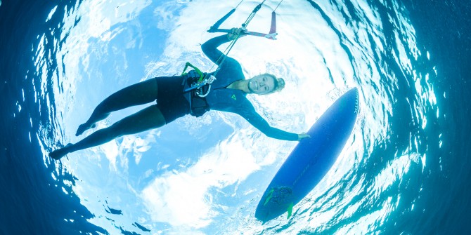 Jalou is committed to helping grow the opportunities for women in kiteboarding.