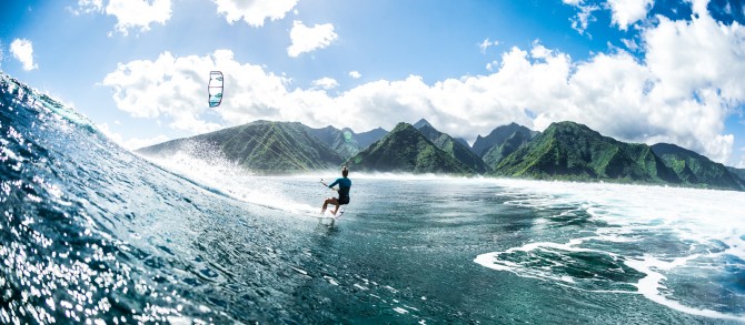 Jalou Langeree is one of kiteboarding's most accomplished female wave riders.