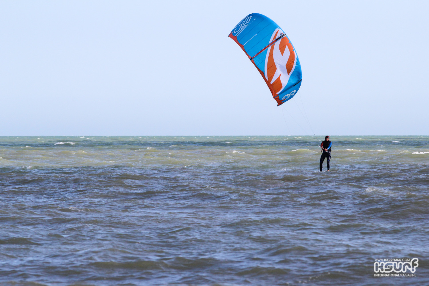 On the water the riding came quite easy...