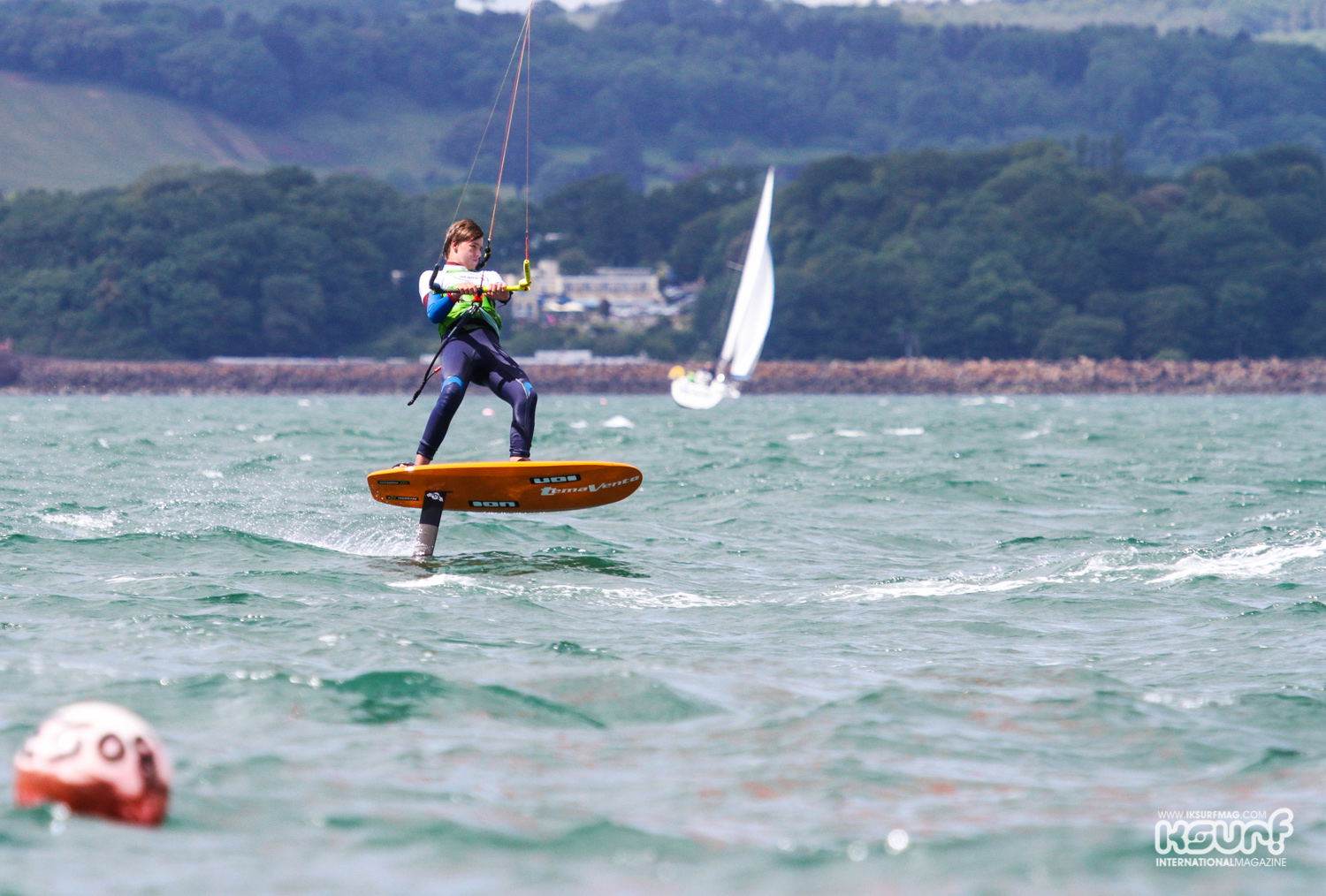 Nope, that's not a younger, better looking version of me, that's Guy Bridge giving me some inspiration in Exmouth...
