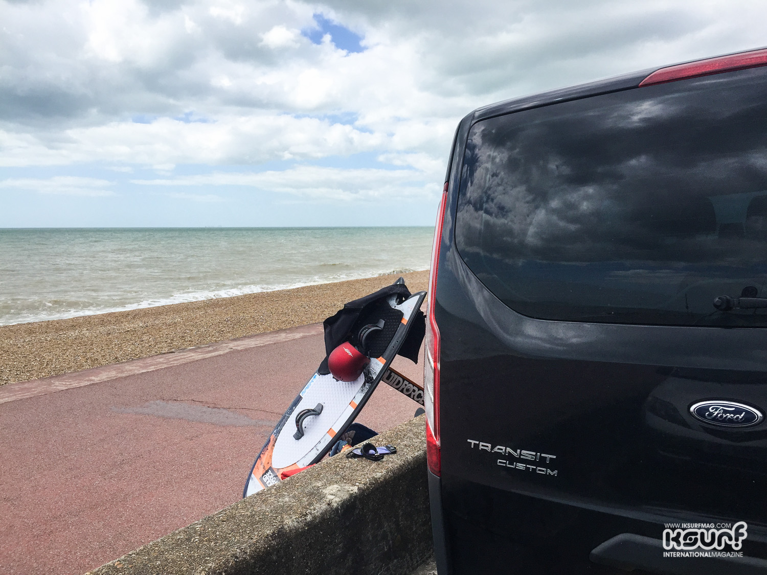 First session, first swim!