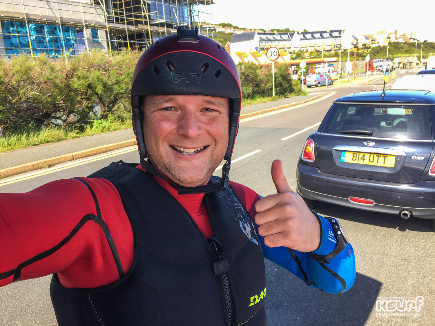 Whatever you do, dress appropriately, it hurts a lot more than normal kitesurfing and those wings are sharp...