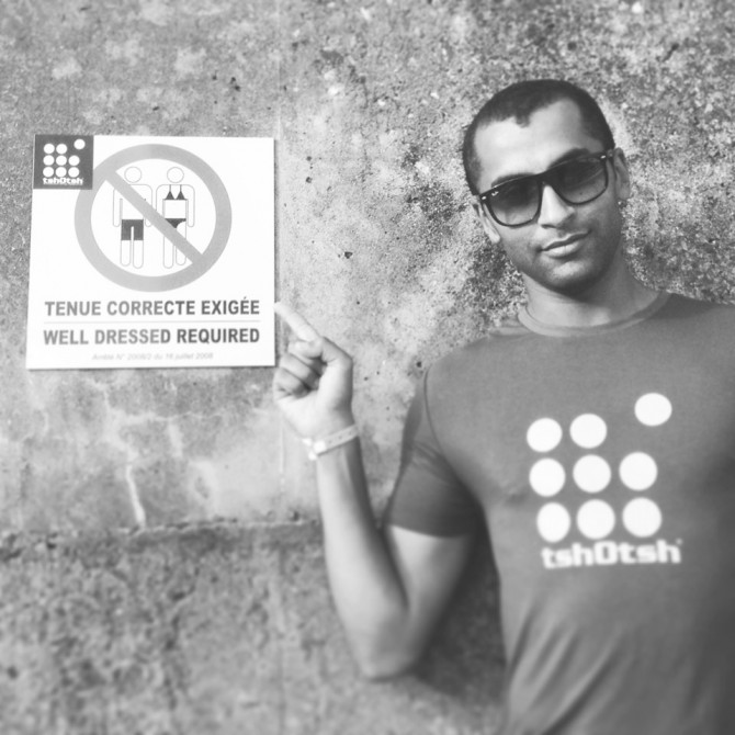 Fred Diaw designs hybrid boardshorts and waterproof belts for kiteboarding.