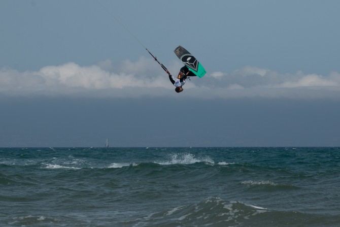 Anthar Racca going big at the VKWC Youth Cup.