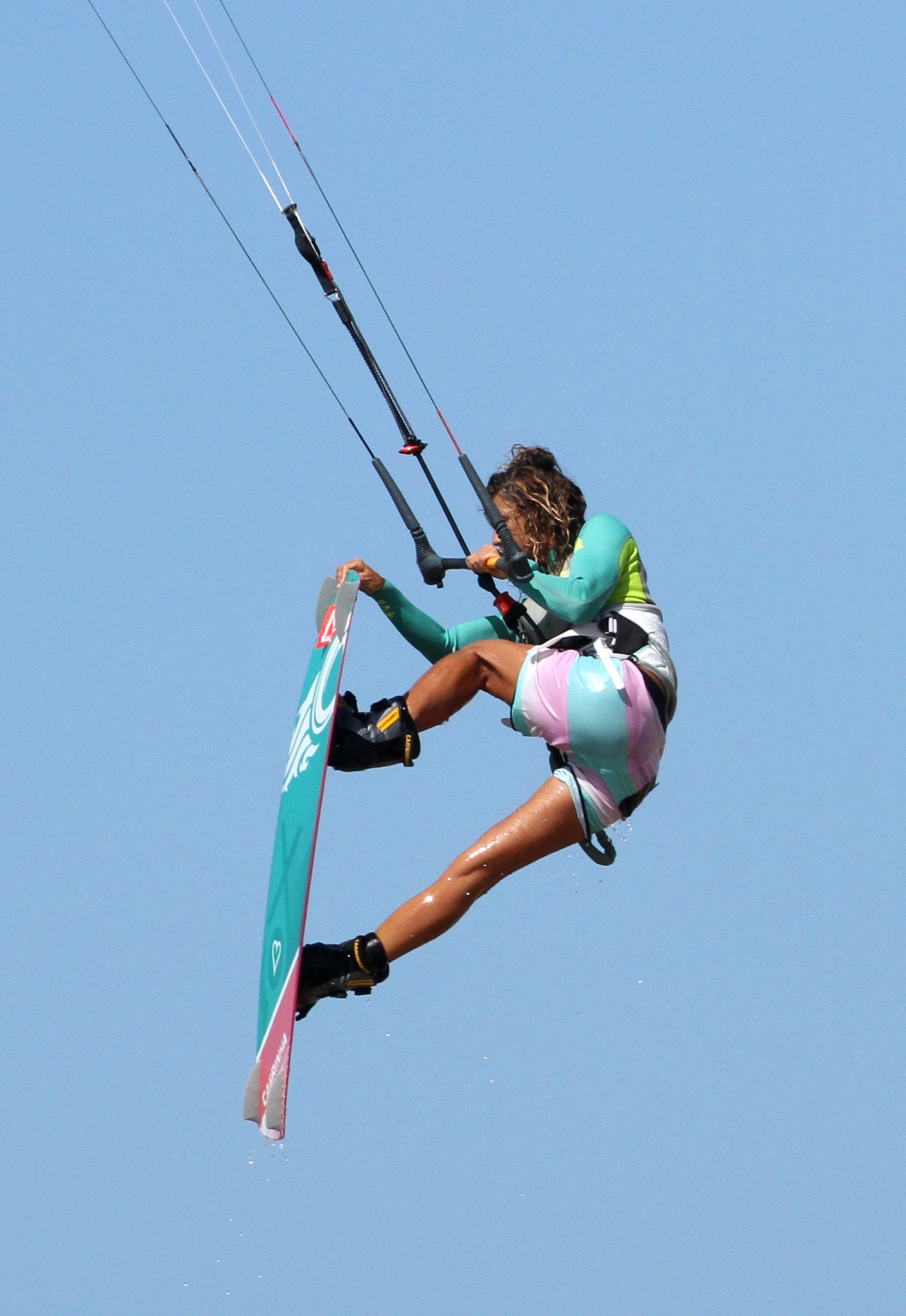 Kitesurfing Technique - Nose Grab Down Loop Transition