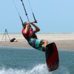 Kitesurfing Technique - Back Loop Transition From Toeside