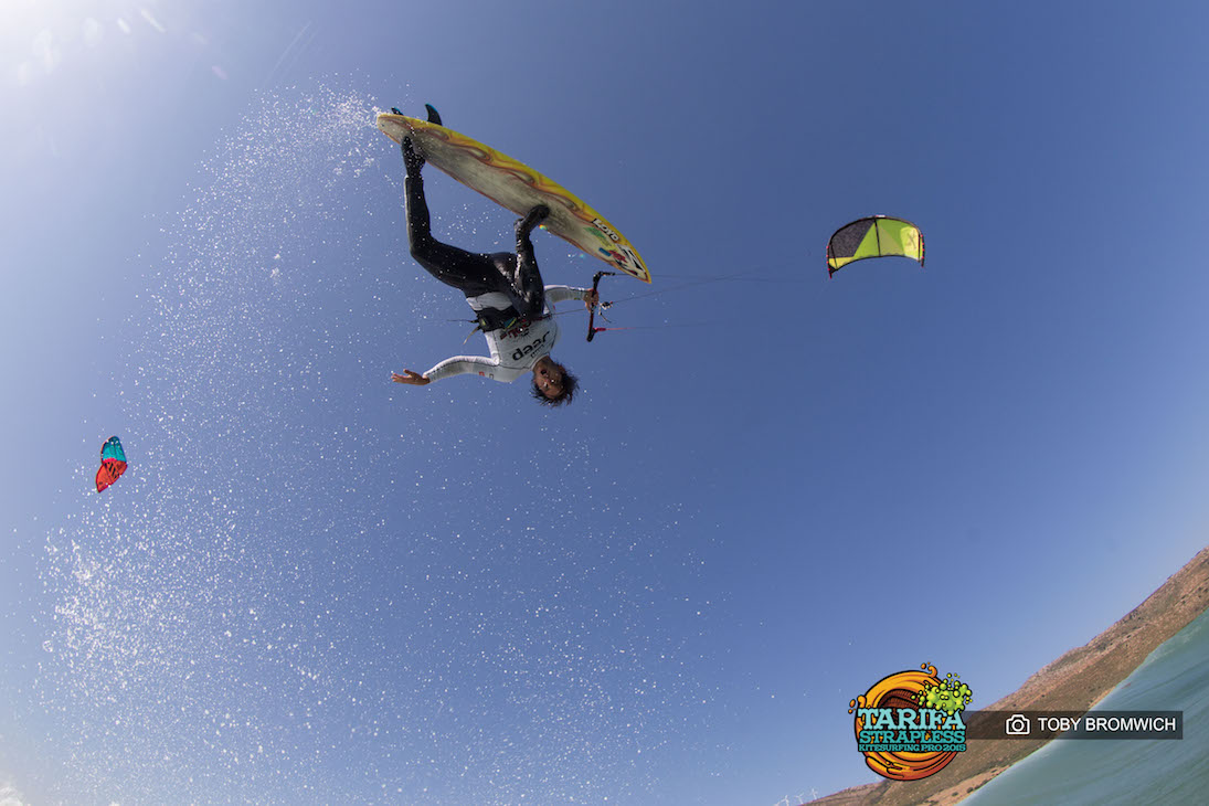 James Ropner getting inverted!