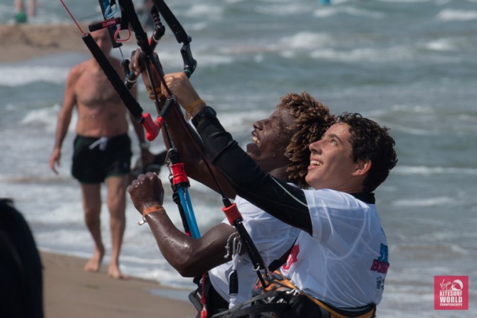 Anthar Racca and Adeuri Corniel fought hard in the U17 final.