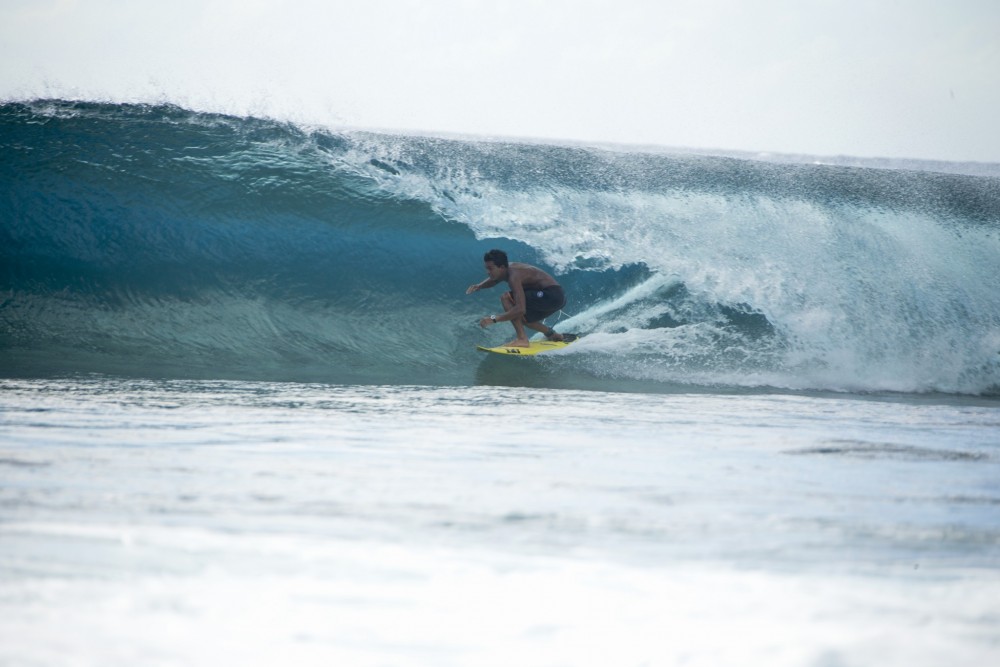 Legendary surfboard shaper Gerry Lopez designed an easy to ride line of surfboards for Naish.