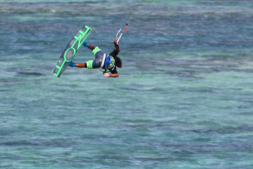 VKWC rider Robinson Hilario putting the Bandit through its paces!