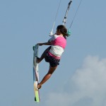 Kitesurfing Technique - Nose Grab Jump